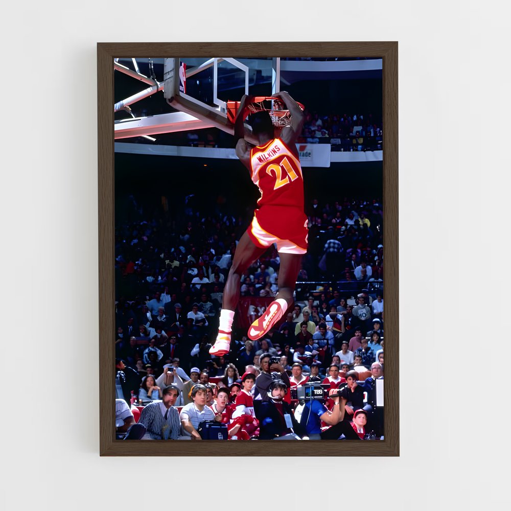 Poster La Danse des Dunks – affiche Basketball (vue 5)